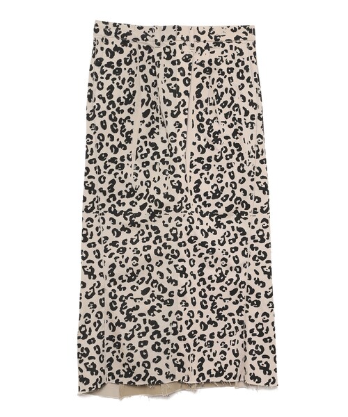 77circa（ナナナナサーカ）の「circa make over print long skirt（スカート・レディース・BLACK/01/D.GRAY/03/D.OLIVE/37/EMERALD/34/GRAY/07/KHAKI/35/LIME/39/MINT/38/OLIVE/36/SILVER GRAY/04/T.GRAY/05/グリーン系/33/グレイ系/06/ブラック系/02・28）」の3枚目の写真