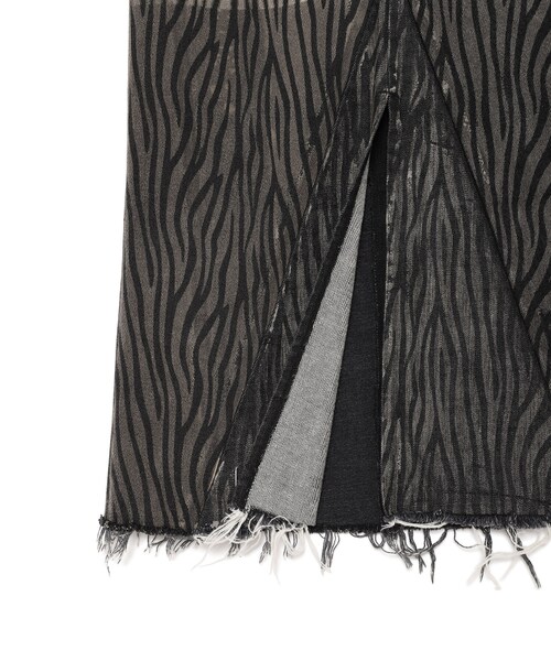 77circa（ナナナナサーカ）の「circa make over print long skirt（スカート・レディース・BLACK/01/D.GRAY/03/D.OLIVE/37/EMERALD/34/GRAY/07/KHAKI/35/LIME/39/MINT/38/OLIVE/36/SILVER GRAY/04/T.GRAY/05/グリーン系/33/グレイ系/06/ブラック系/02・28）」の19枚目の写真