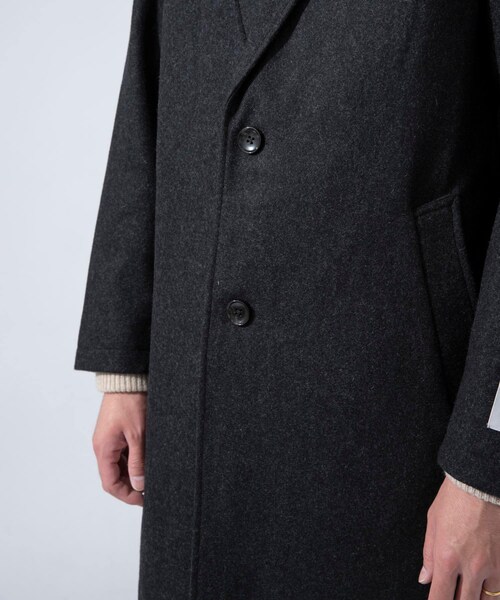 URBAN RESEARCH ROSSO WOMEN（アーバンリサーチ　ロッソ）の「Bellandi麥爾登切斯特大衣（ジャケット/アウター・メンズ・黑色/炭灰色・M/L）」の14枚目の写真