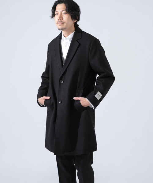 URBAN RESEARCH ROSSO WOMEN（アーバンリサーチ　ロッソ）の「Bellandi麥爾登切斯特大衣（ジャケット/アウター・メンズ・黑色/炭灰色・M/L）」の9枚目の写真