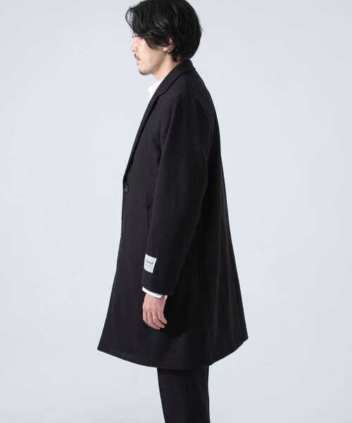 URBAN RESEARCH ROSSO WOMEN（アーバンリサーチ　ロッソ）の「Bellandi麥爾登切斯特大衣（ジャケット/アウター・メンズ・黑色/炭灰色・M/L）」の10枚目の写真