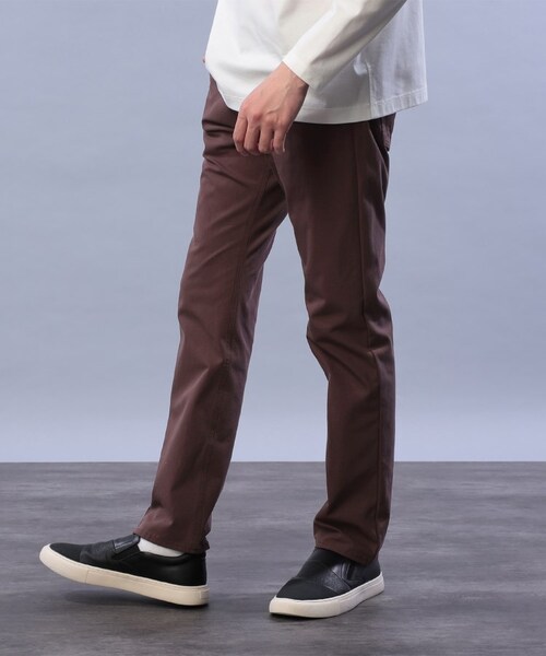 スリム ストレート 2WAYストレッチ パンツ
