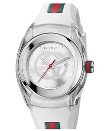 GUCCI | Gucci 'Sync - Medium' Rubber Strap Watch, 36mm(アナログ腕時計)