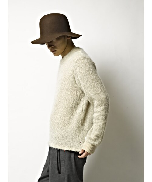 WHIZLIMITED（ウィズリミテッド）の「RIB CREW（トップス・BEG/ORG/BLK・M/L/XL）」の3枚目の写真