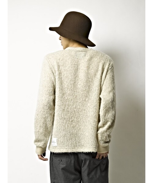 WHIZLIMITED（ウィズリミテッド）の「RIB CREW（トップス・BEG/ORG/BLK・M/L/XL）」の2枚目の写真