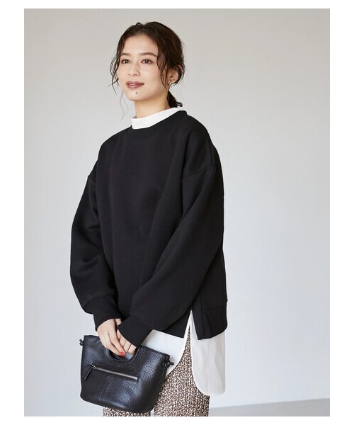 Green　Parks（グリーンパークス）の「裾ドッキングタートルプルオーバー（トップス・オフホワイト・F）」の10枚目の写真