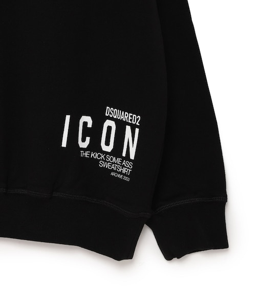 DSQUARED2(ディースクエアード)の「LOGO SWEATSHIRT(その他・メンズ・BLACK/01・L)」の5枚目の写真