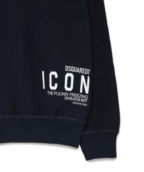 DSQUARED2（ディースクエアード）の「SWEATSHIRT（その他・メンズ・NAVY/40・S/M）」の5枚目の写真