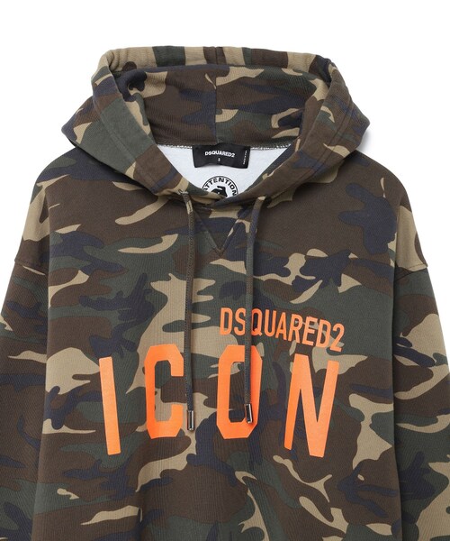 DSQUARED2(ディースクエアード)の「ICON SWEATSHIRT(その他・メンズ・ORANGE/71/BLACK/01・S/M/L/XL)」の7枚目の写真