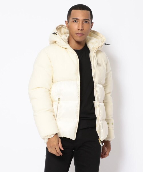 muta(ムータ)の「【別注】muta MARINE/ムータ マリン/ PADDING HOOD BZ(ジャケット/アウター・メンズ・OFF/WHITE/NAVY・M/L/XL)」の10枚目の写真