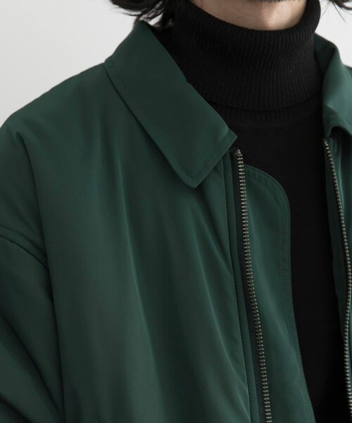 URBAN RESEARCH ID（アーバンリサーチ アイディー）の「URBAN RESEARCH iD 厚沙典緞夾克（ジャケット/アウター・メンズ・黑色/綠色・M/L）」の10枚目の写真