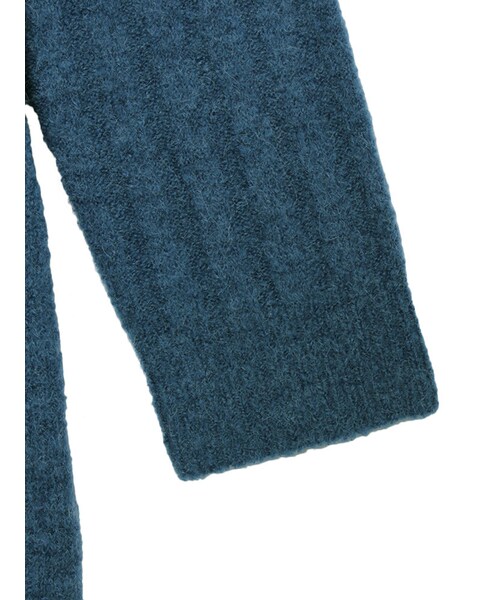 BORNY（ボルニー）の「ナタリーロングカーデ（その他・レディース・チャコールグレー/ピーコック・F）」の8枚目の写真