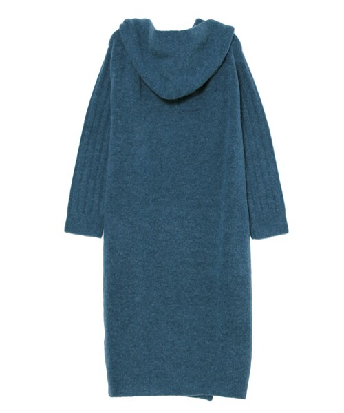 BORNY（ボルニー）の「ナタリーロングカーデ（その他・レディース・チャコールグレー/ピーコック・F）」の5枚目の写真