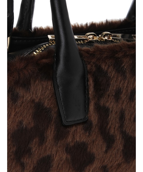 choosy chu（チュージーチュー）の「【G】レオパードミニBAG（バッグ・レディース・グレー/ブラック/ミックス・F）」の8枚目の写真