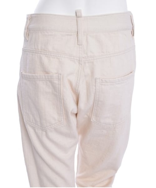 choosy chu（チュージーチュー）の「【CB】ソフトデニムPT（パンツ・レディース・ホワイト/ブルー・S/M）」の6枚目の写真