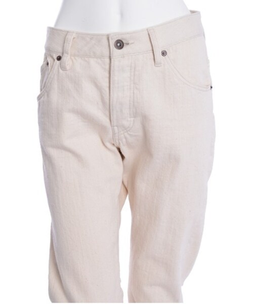 choosy chu（チュージーチュー）の「【CB】ソフトデニムPT（パンツ・レディース・ホワイト/ブルー・S/M）」の7枚目の写真