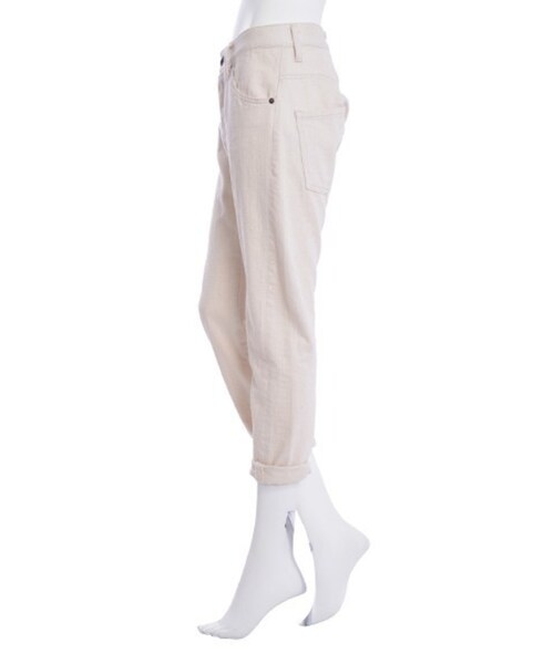 choosy chu（チュージーチュー）の「【CB】ソフトデニムPT（パンツ・レディース・ホワイト/ブルー・S/M）」の4枚目の写真