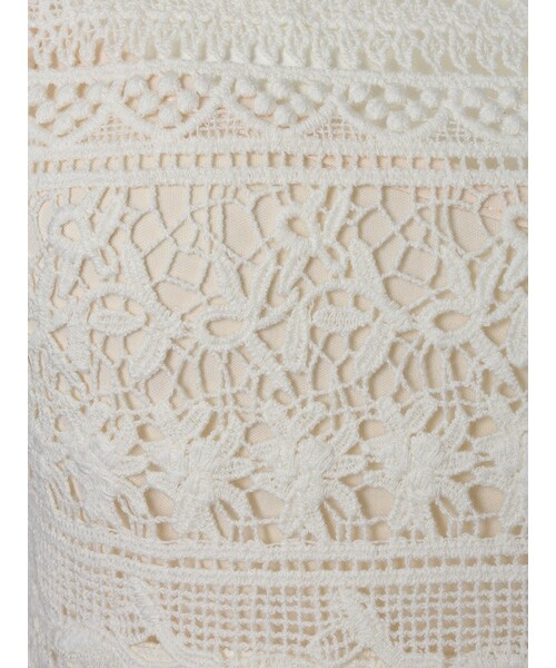 dazzlin（ダズリン）の「【W】シースルーレイヤードマキシワンピース（ワンピース/ドレス・レディース・ホワイト/アイボリー/ブラック・F）」の12枚目の写真