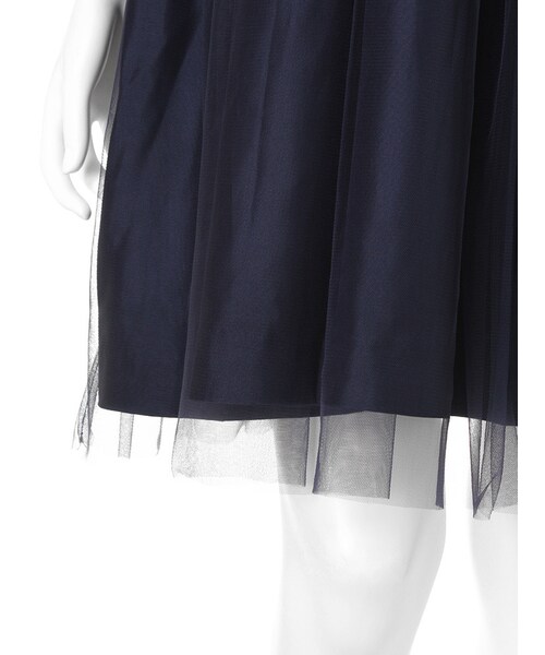 dazzlin（ダズリン）の「【W】カットボーダーコンビワンピース（ワンピース/ドレス・レディース・グレー/ネイビー/ベージュ・S/M）」の10枚目の写真