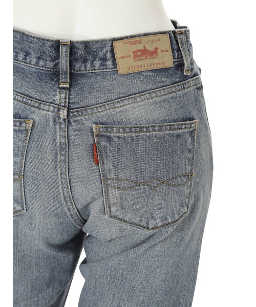 Ungrid（アングリッド）の「ハイウエストスリムテーパードデニム（デニムパンツ・ブルー/ブラック・24ｲﾝﾁ/25ｲﾝﾁ/26ｲﾝﾁ）」の13枚目の写真