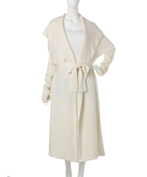 dazzlin（ダズリン）の「【W】フェミニンガールガウン（ジャケット/アウター・レディース・アイボリー/ブラック/ブルー・F）」の2枚目の写真