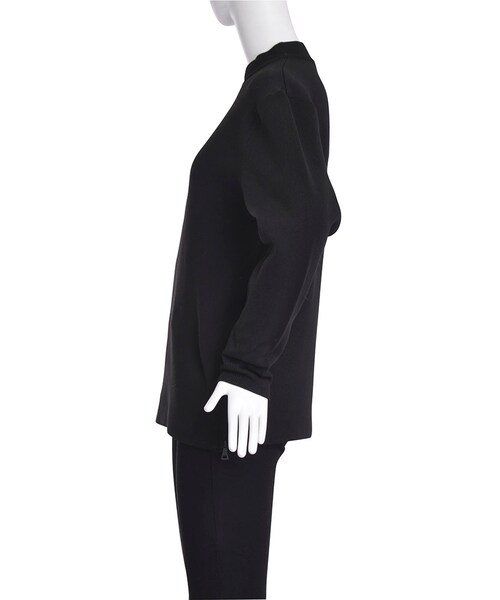 EMODA（エモダ）の「【ELDER】バルキーZIP knit（トップス・レディース・ホワイト/ブラック/グリーン/ベージュ/ライトミックス・F）」の9枚目の写真