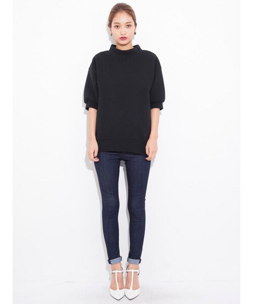 EMODA（エモダ）の「キルティングバルキーフォームOP（トップス・レディース・ホワイト/グレー/ブラック・S/M）」の7枚目の写真