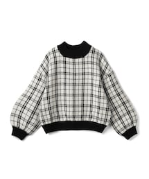 白と黒のチェック柄半袖トップス 楽天市場】ブロックチェック柄 トップス モノトーン配色 タイト