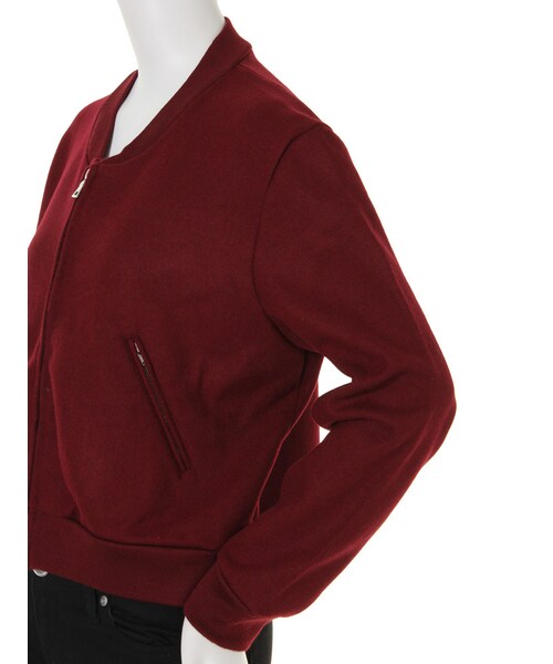 EMODA（エモダ）の「PRESS WOOL BZ（ジャケット/アウター・レディース・ブラック/レッド/キャメル・S/M）」の14枚目の写真