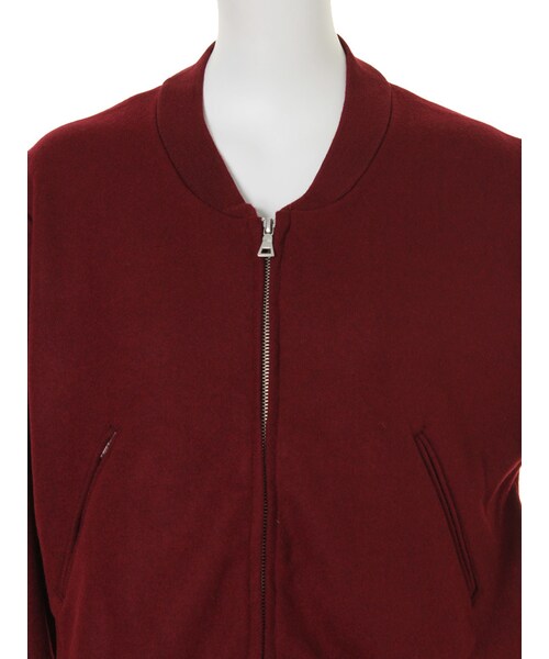 EMODA（エモダ）の「PRESS WOOL BZ（ジャケット/アウター・レディース・ブラック/レッド/キャメル・S/M）」の13枚目の写真