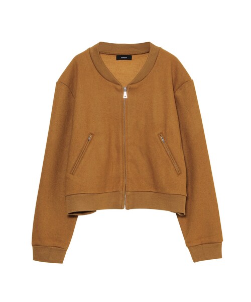 EMODA（エモダ）の「PRESS WOOL BZ（ジャケット/アウター・レディース・ブラック/レッド/キャメル・S/M）」の2枚目の写真