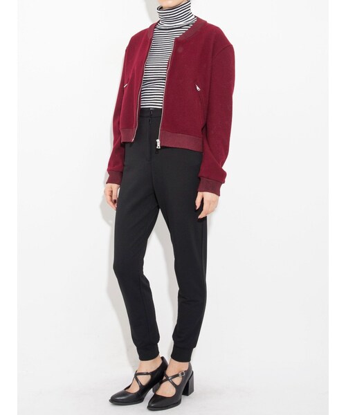 EMODA（エモダ）の「PRESS WOOL BZ（ジャケット/アウター・レディース・ブラック/レッド/キャメル・S/M）」の9枚目の写真