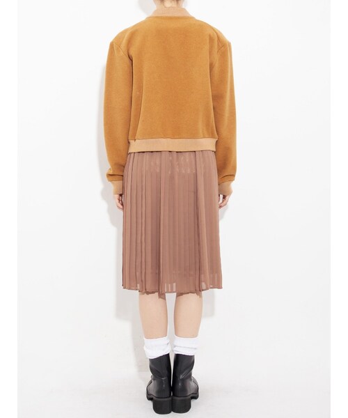 EMODA（エモダ）の「PRESS WOOL BZ（ジャケット/アウター・レディース・ブラック/レッド/キャメル・S/M）」の8枚目の写真