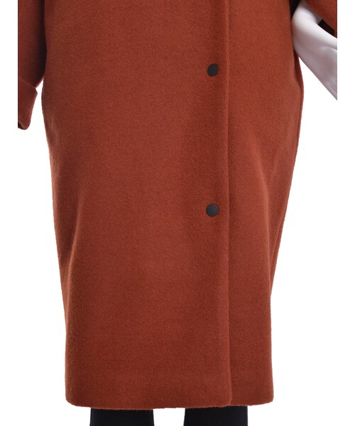 EMODA（エモダ）の「モッサマキシCO（ジャケット/アウター・レディース・グレー/ブラック/グリーン/キャメル・F/S/M）」の11枚目の写真