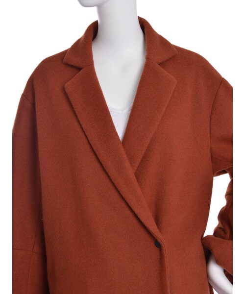 EMODA（エモダ）の「モッサマキシCO（ジャケット/アウター・レディース・グレー/ブラック/グリーン/キャメル・F/S/M）」の9枚目の写真