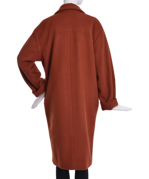 EMODA（エモダ）の「モッサマキシCO（ジャケット/アウター・レディース・グレー/ブラック/グリーン/キャメル・F/S/M）」の8枚目の写真