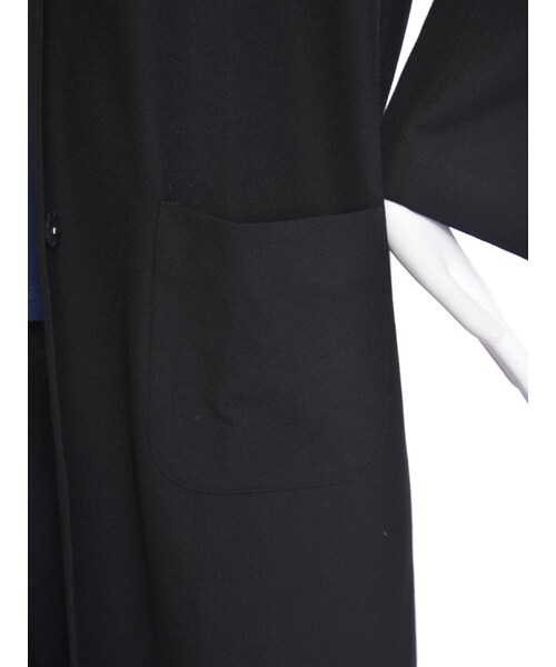 EMODA（エモダ）の「マキシドレープJK（ジャケット/アウター・レディース・ブラック/ネイビー/ベージュ・F）」の12枚目の写真