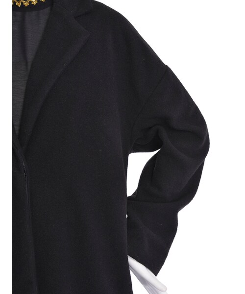 EVRIS（エヴリス）の「オーバーチェスターコート（ジャケット/アウター・レディース・グレー/ブラック/パープル・F）」の10枚目の写真