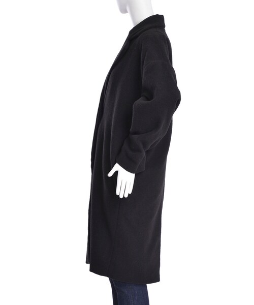 EVRIS（エヴリス）の「オーバーチェスターコート（ジャケット/アウター・レディース・グレー/ブラック/パープル・F）」の7枚目の写真