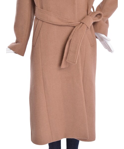 EVRIS（エヴリス）の「ウールロングコート（ジャケット/アウター・レディース・グレー/ブラック/ベージュ・F）」の11枚目の写真