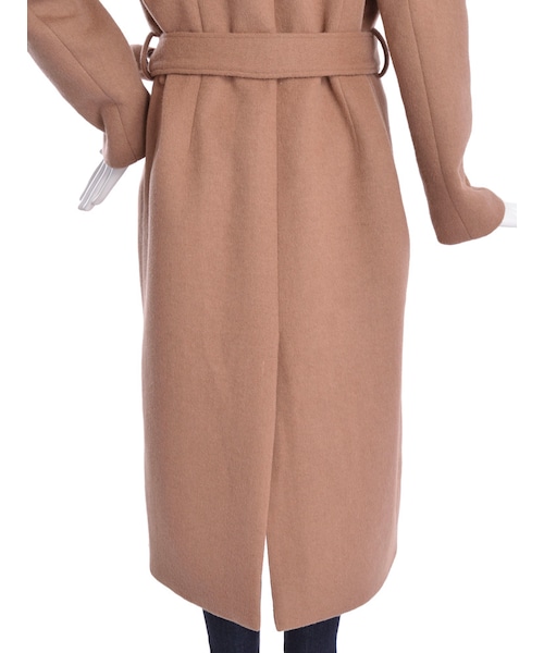 EVRIS（エヴリス）の「ウールロングコート（ジャケット/アウター・レディース・グレー/ブラック/ベージュ・F）」の9枚目の写真