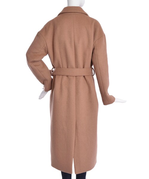 EVRIS（エヴリス）の「ウールロングコート（ジャケット/アウター・レディース・グレー/ブラック/ベージュ・F）」の8枚目の写真