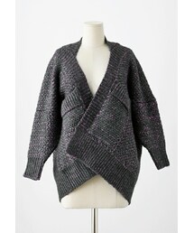 imvely | バルキーオープンニットカーディガン(カーディガン/ボレロ)