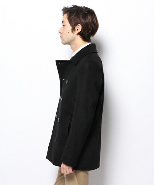 Mackintosh（マッキントッシュ）の「MACKINTOSH  ピーコート/DUFFTOWN（ピーコート・メンズ・ブラック/ネイビー・36/38）」の4枚目の写真