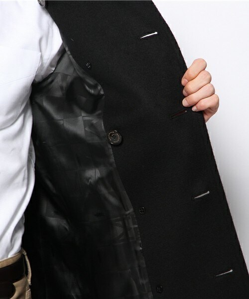 Mackintosh（マッキントッシュ）の「MACKINTOSH  ピーコート/DUFFTOWN（ピーコート・メンズ・ブラック/ネイビー・36/38）」の10枚目の写真