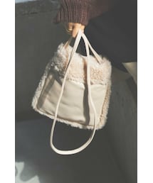 N WITH. | リバーシブルボアショルダーバッグ(ショルダーバッグ)