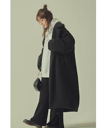 N WITH. | ボアロングコート(ムートンコート)