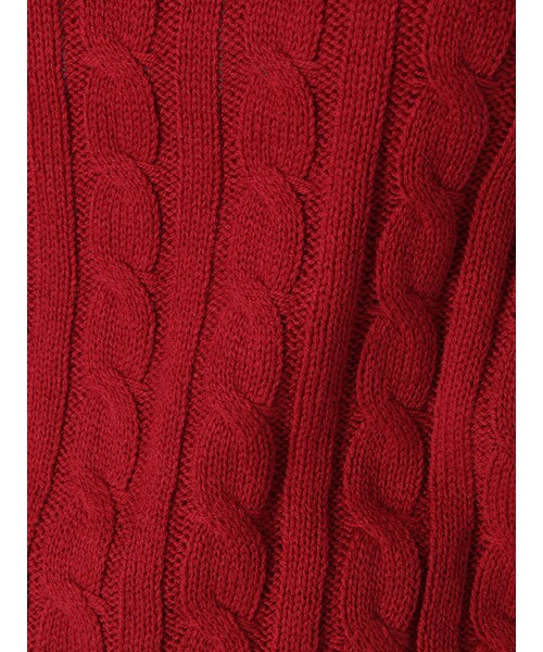 jouetie（ジュエティ）の「ケーブルラインニットセットアップ（トップス・レディース・オフホワイト/ブラック/ボルドー/ネイビー・M）」の14枚目の写真