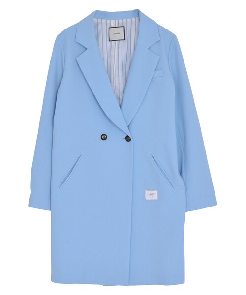 jouetie（ジュエティ）の「【LADY】ロングJK（ジャケット/アウター・レディース・オフホワイト/アイスブルー/ネイビー・M）」の3枚目の写真