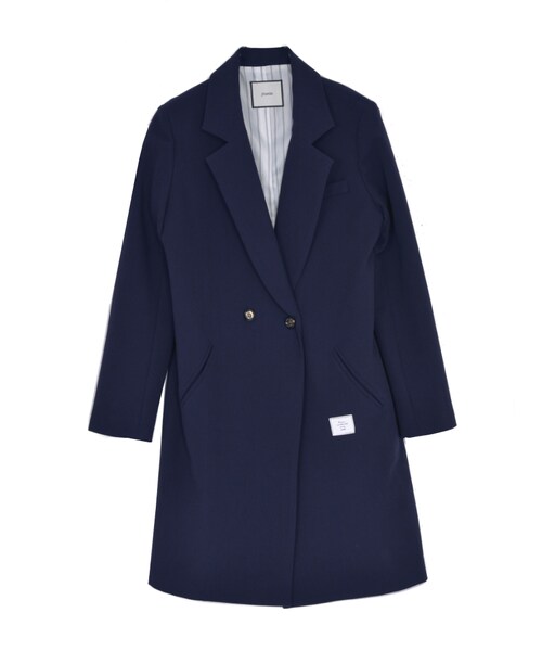 jouetie（ジュエティ）の「【LADY】ロングJK（ジャケット/アウター・レディース・オフホワイト/アイスブルー/ネイビー・M）」の4枚目の写真